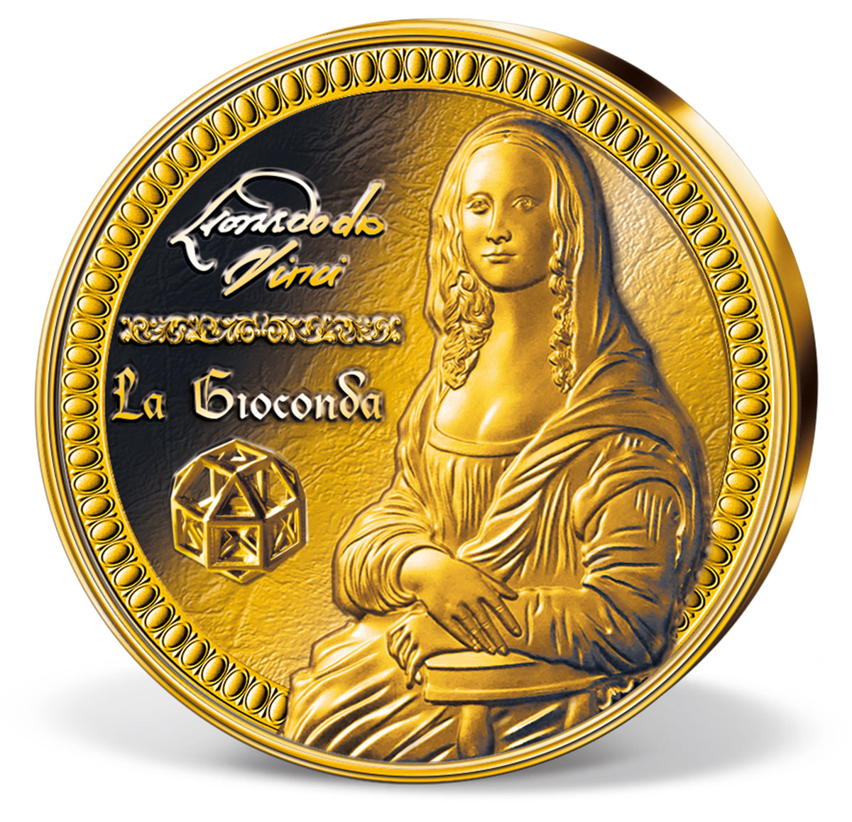 Produktbild von Gigantenprägung Da Vincis 'La Gioconda' im Hochrelief