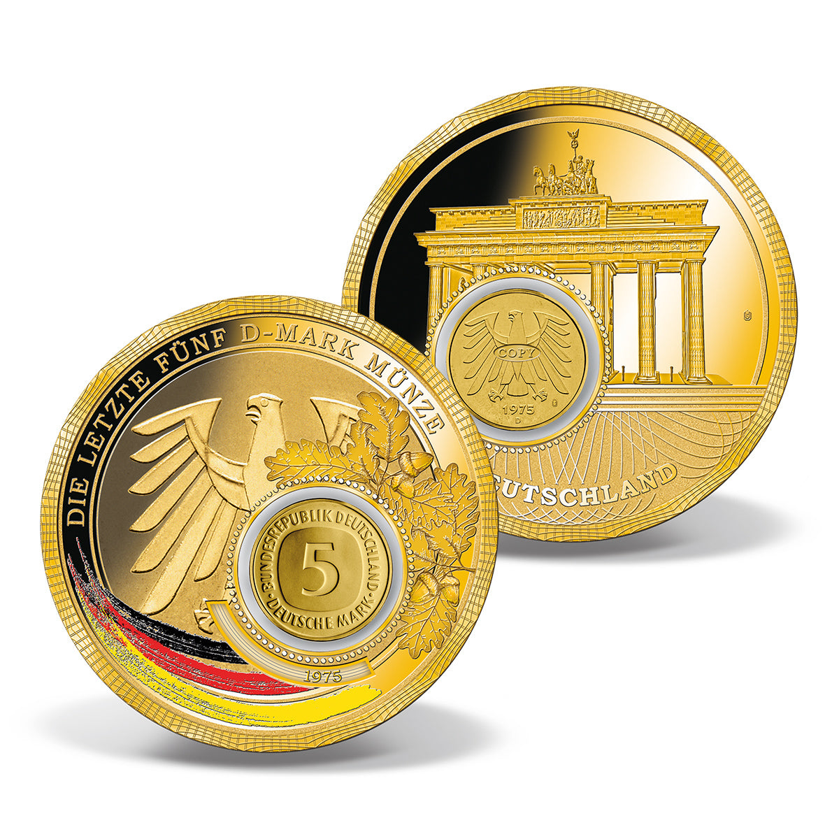 Produktbild von Inlay-Prägung '1 Goldmark 2001'