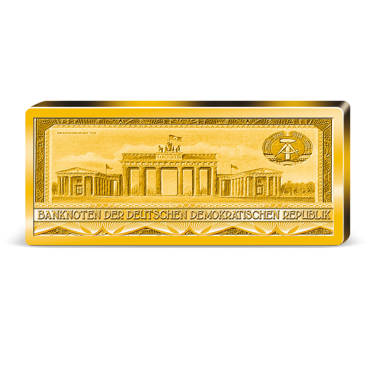 Produktbild von 26er Komplett-Set 'DDR Banknoten' im Barrenformat'