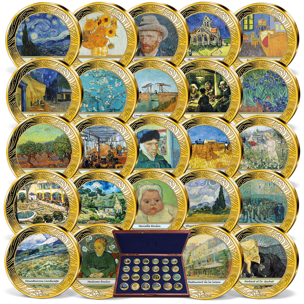 Produktbild von 24er Komplett-Set 'Van Gogh'