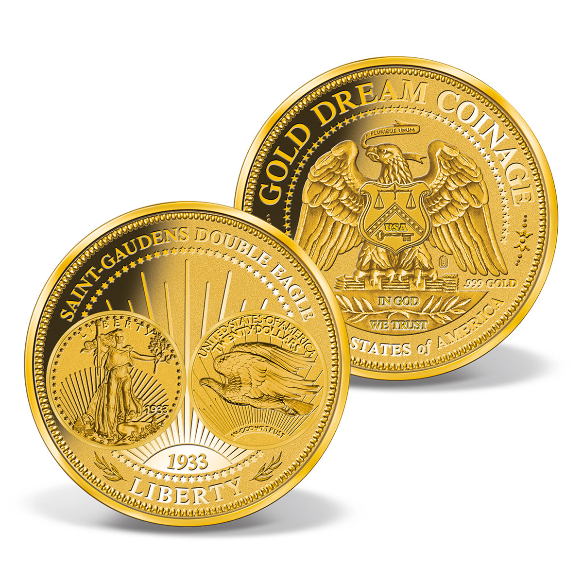 Produktbild von 1/200 Unze Feingold-Prägung '20 Dollar Double Eagle'