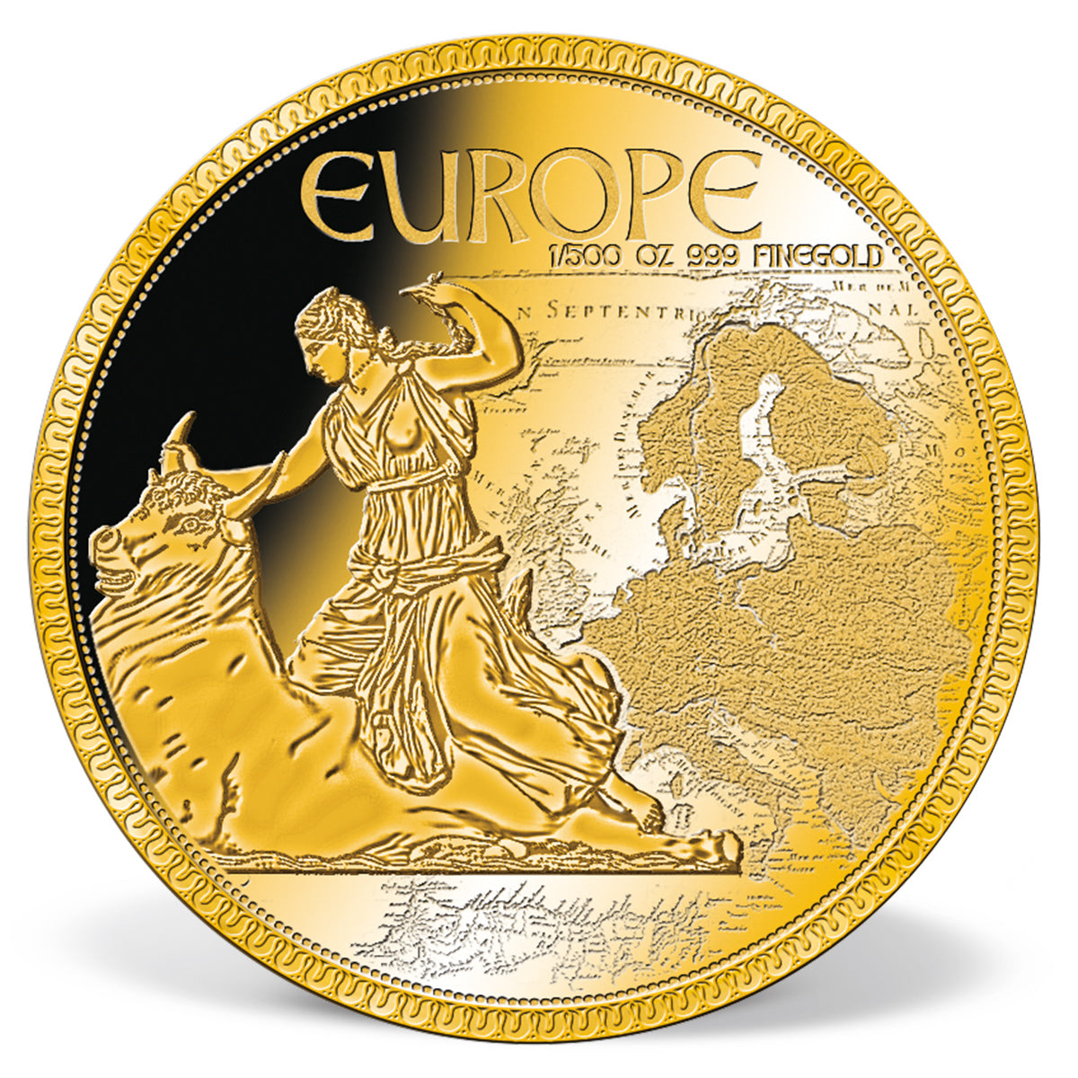 Produktbild von 7er 1/500 oz Feingold-Münzen-Set '7 Kontinente'