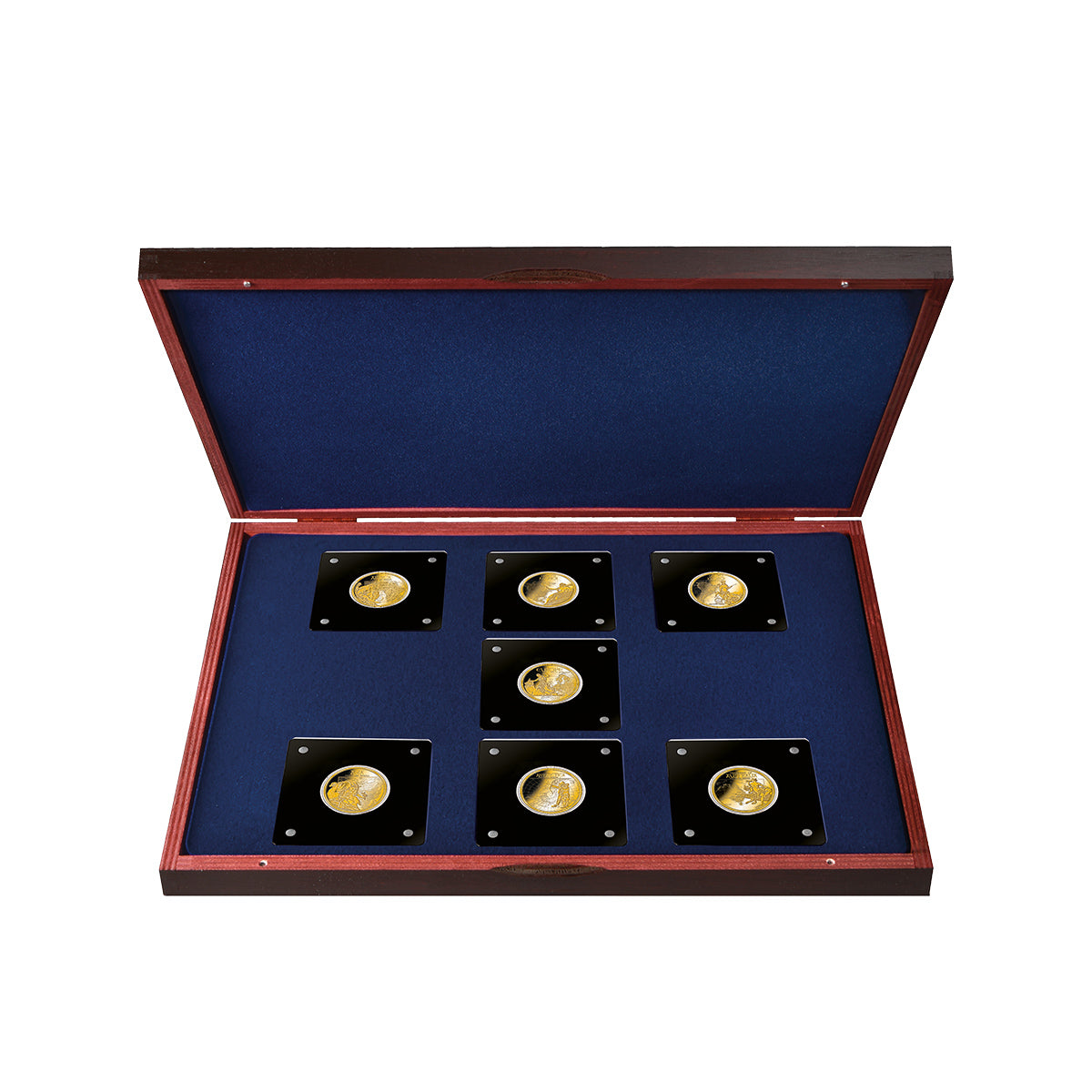 Produktbild von 7er 1/500 oz Feingold-Münzen-Set '7 Kontinente'
