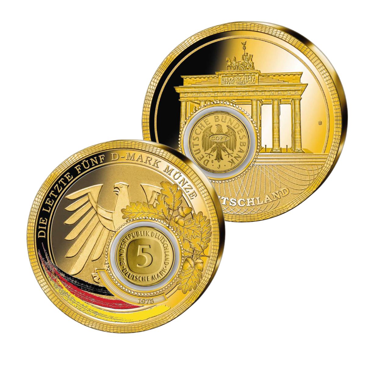 Produktbild von Inlay-Prägung '1 Goldmark 2001'