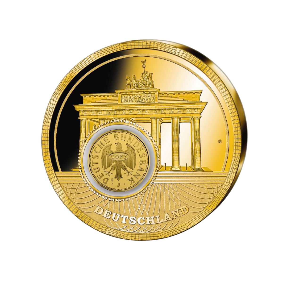 Produktbild von Inlay-Prägung '1 Goldmark 2001'