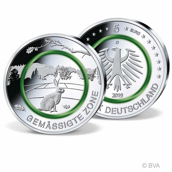 5 Euro Gedenkmünze Deutschland "Gemäßigte Zone" 2019 DE_2704691_1