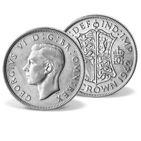 Silbermünze "1/2 Crown George VI." DE_2421101_1