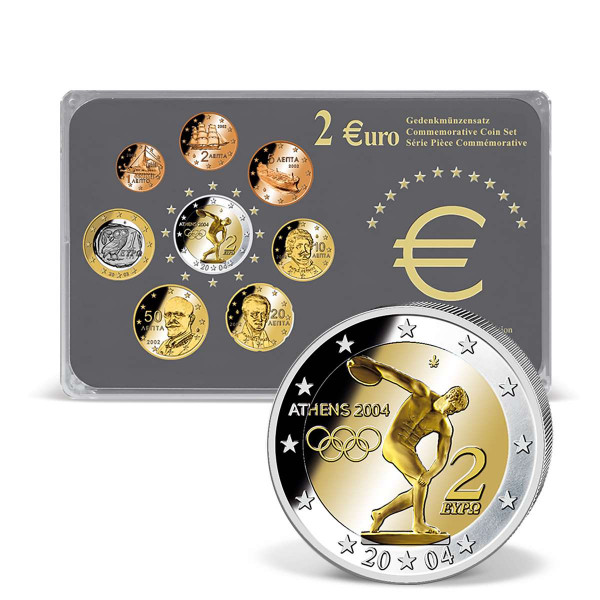 2 Euro Gedenksatz Griechenland Olympia 2004 DE_2720248_1