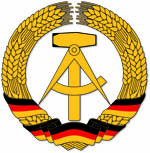 Nostalgische Erinnerungsstücke der DDR: das DDR Wappen