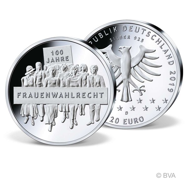 20 Euro-Gedenkmünze "100 Jahre Frauenwahlrecht" 2019 DE_2704827_1