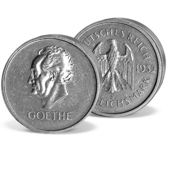 Silbermünze 5 Reichsmark "Goethe" 1932 DE_1577810_1