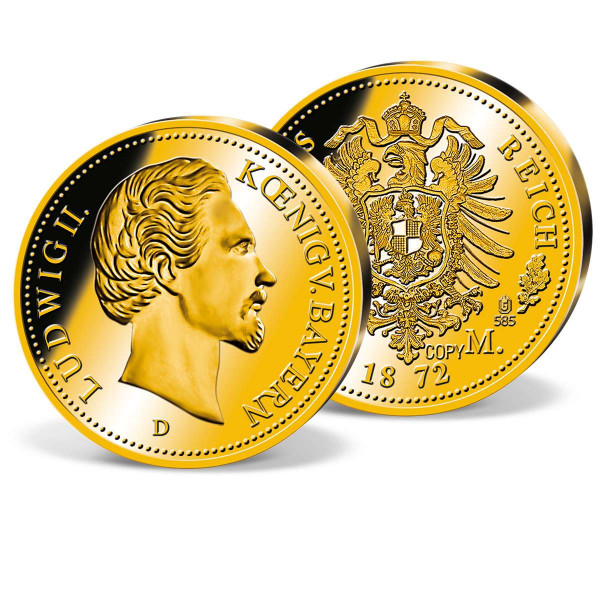 Gold-Neuprägung "Ludwig II. 20 Mark 1872" DE_2160750_1