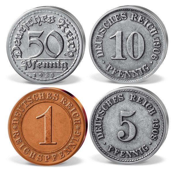 Original Münzensatz 4er-Set "100 Jahre Erster Weltkrieg" DE_1575505_1