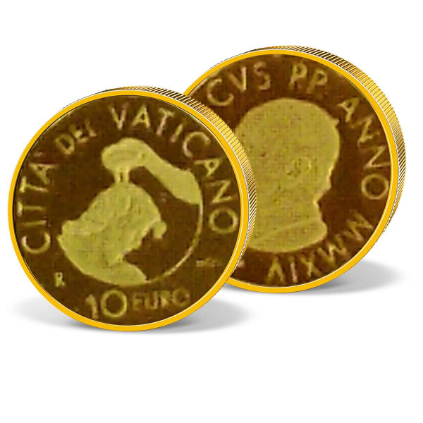 10 Euro-Goldmünze Vatikan "DieTaufe" 2014 DE_2711267_1