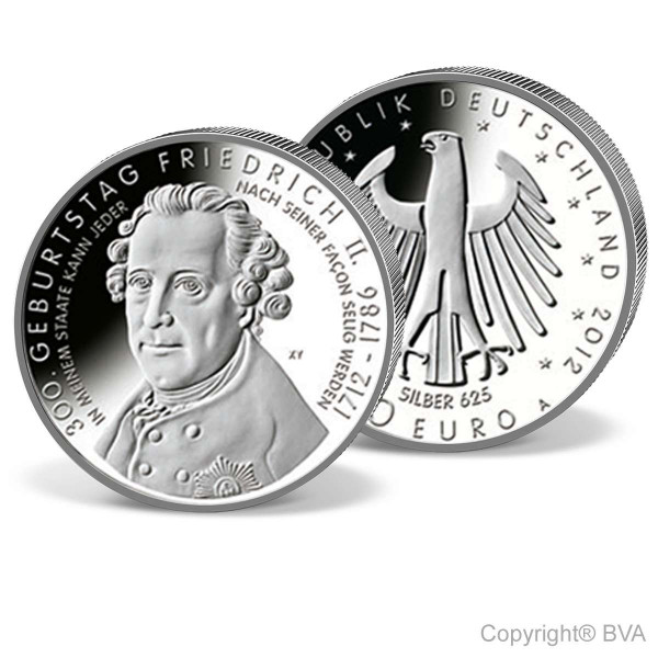 10 Euro Gedenkmünze 300.Geburtstag Friedrich der Große 2012 DE_2704492_1