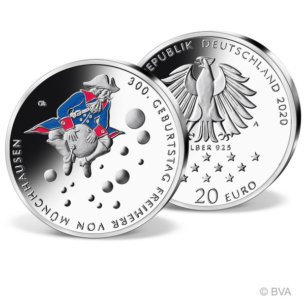 20 Euro-Gedenkmünze "300. Geburtstag Baron Münchhausen" 2020 DE_2704876_1