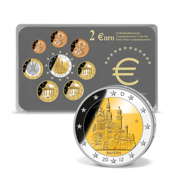 2 Euro Gedenksatz Deutschland Neuschwanstein 2012 DE_2719269_1
