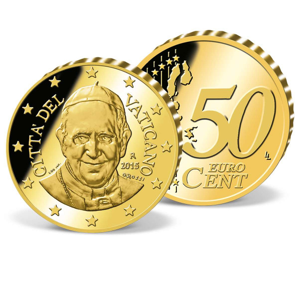 Original Vatikan-Euromünze "Papst Franziskus 2015" DE_2714625_1