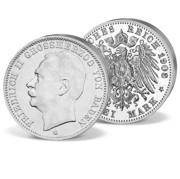 Silbermünze 3 Mark Friedrich II. DE_1580098_1