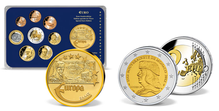 Numismatik: Euromünzen aus Deutschland und Europa
