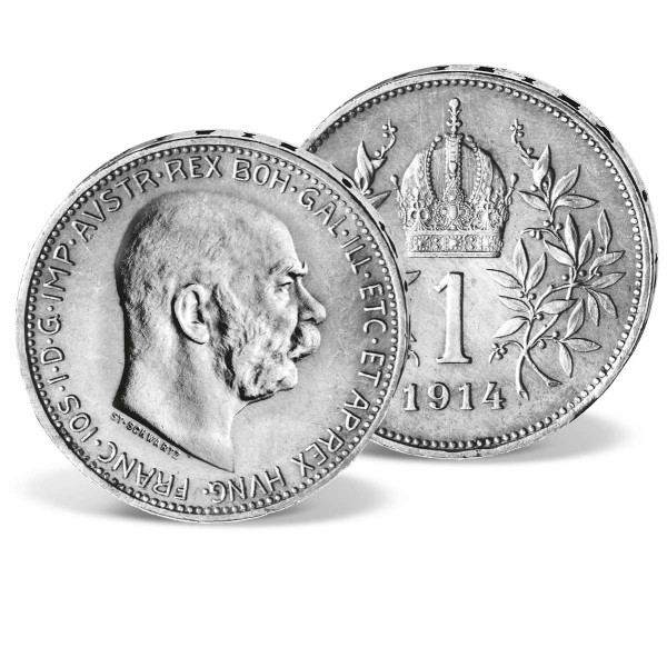 Silbermünze Österreich 1 Korona  "Franz Joseph I." DE_2420532_1