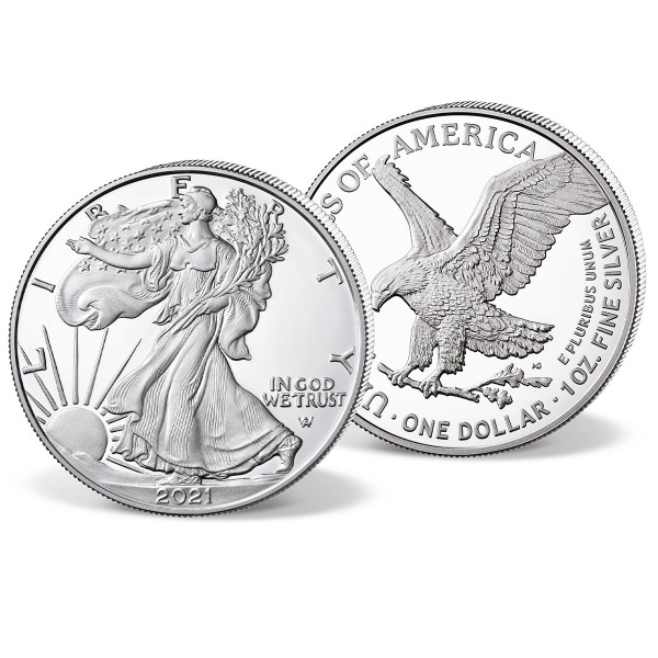 Silbermünze 1 Dollar USA "Silver Eagle" 2021 DE_2425078_1