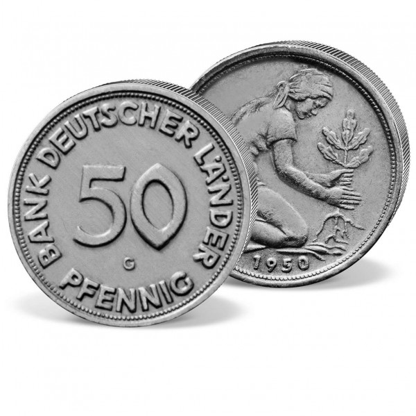 50 Pfennig "Bank Deutscher Länder" 1950 G DE_2610659_1