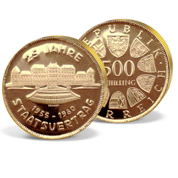 Silbermünze 500 Schilling Österreich"25 Jahre Staatsvertrag" DE_1550245_1