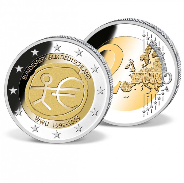 2 Euro Gedenkmünze Deutschland 10 Jahre Euro DE_2719047_1