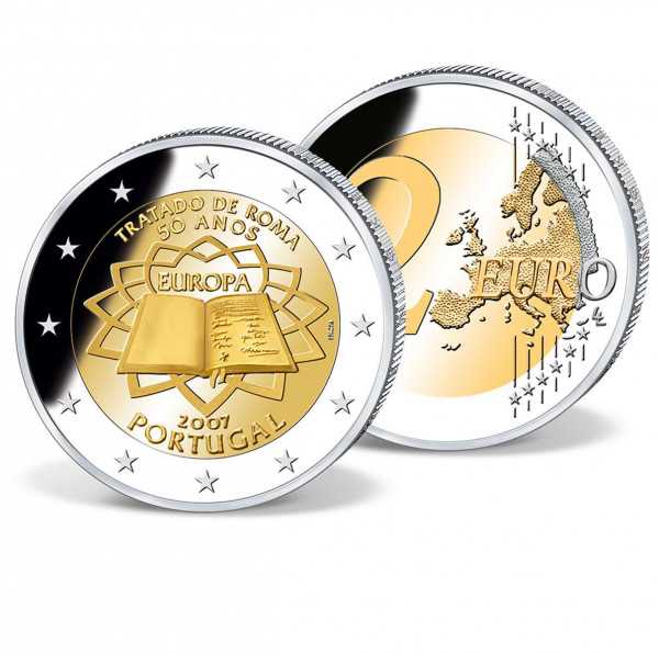 2 Euro Gedenkmünze Portugal Römische Verträge DE_2718947_1