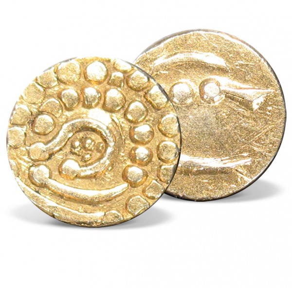 Goldmünze Fanam Indien 16-18. Jahrhundert DE_2460021_1