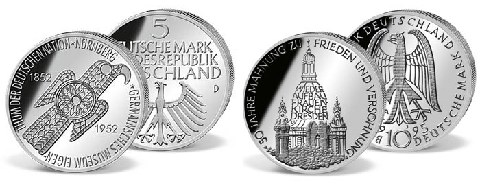 Numismatik: DM-Münzen (Deutsche Mark Münzen)
