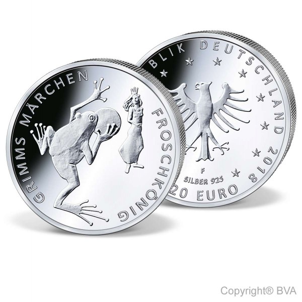 20 Euro-Gedenkmünze "Froschkönig" DE_2704791_1