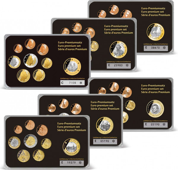 Euromünzen-Komplett-Set "Kleinstaaten Premiumsätze" DE_8374230_1