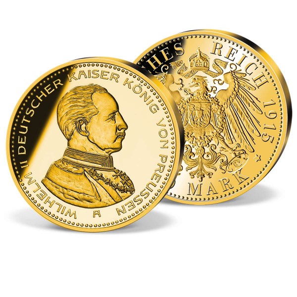 Gold-Neuprägung  20 Mark Wilhelm II 1915 DE_2160481_1