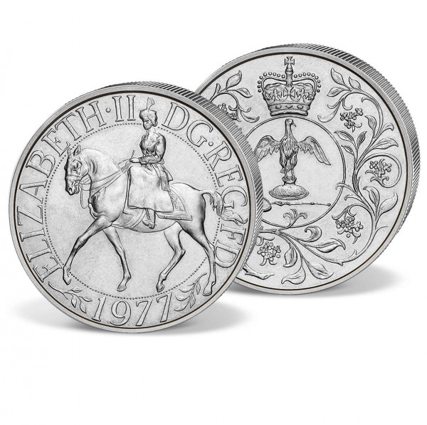 25 Pence Großbritannien - Queens Silver Jubilee 1977 DE_2612419_1