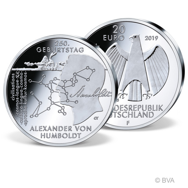 20 Euro-Gedenkmünze "250. Geburtstag Alexander.von Humboldt" 2019" DE_2704833_1