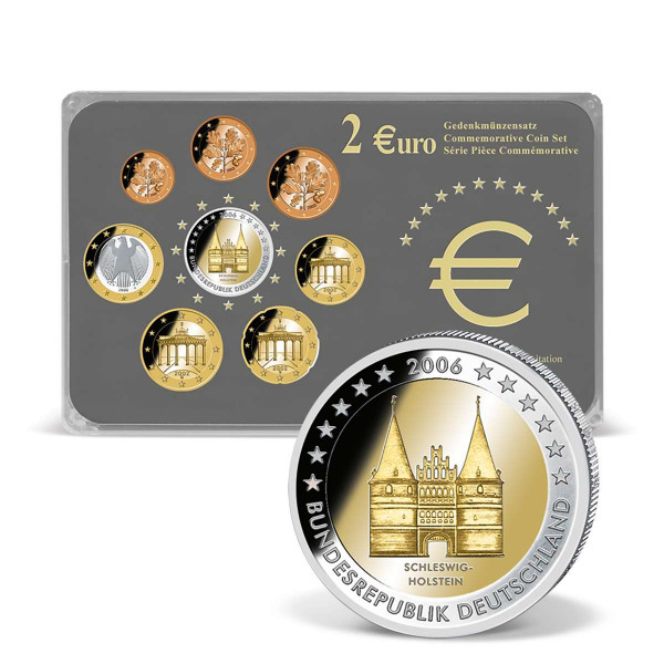 2 Euro Gedenksatz Deutschland Holstentor 2006 DE_2711368_1