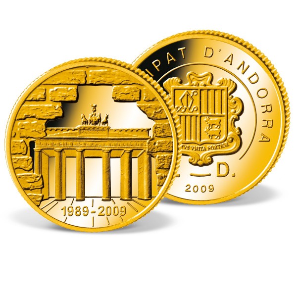 Gold-Gedenkmünze Andorra "Fall der Berliner Mauer" DE_1733009_1