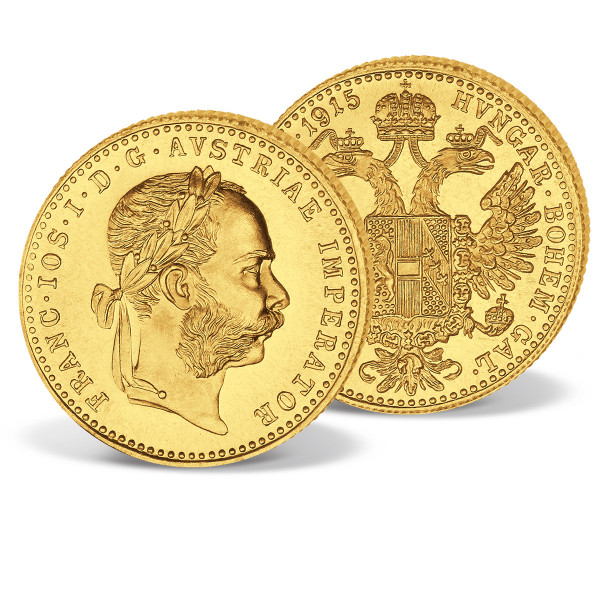Goldmünze 1 Gold Dukat Österreich "Franz Joseph I." DE_2460122_1