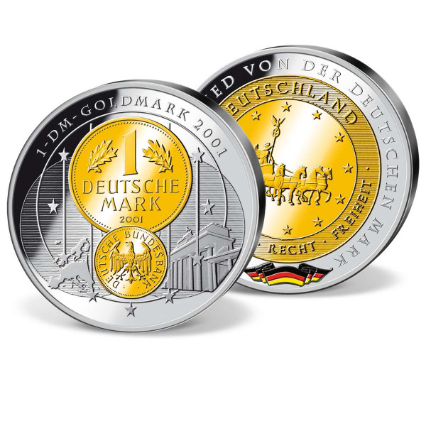 Gigantenprägung "Goldmark 2001" (1 Deutsche Mark) DE_8455211_1