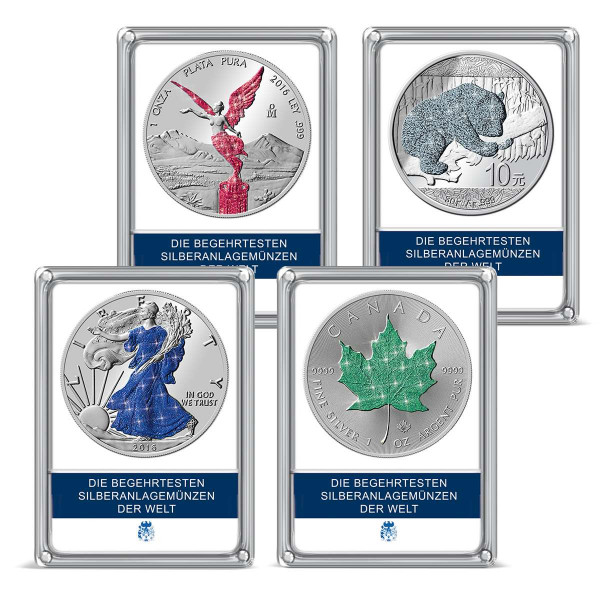 Komplett-Set "Die begehrtesten Silbermünzen der Welt" DE_2610800_1
