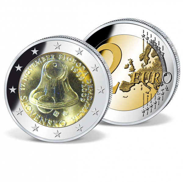2 Euro Gedenkmünze Slowakei 20. Jahrestag 17. November 1989 DE_2718136_1