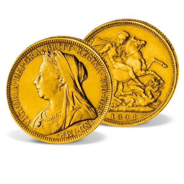 Goldmünze Sovereign Vereinigtes Königreich "Victoria" 1893-1901 DE_2460050_1