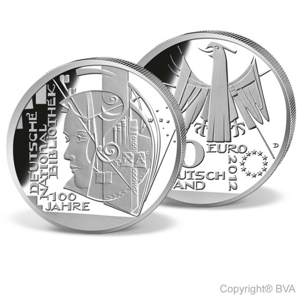 10 Euro Gedenkmünze 2012 100 Jahre Deutsche Nationalbibliothek DE_2704501_1