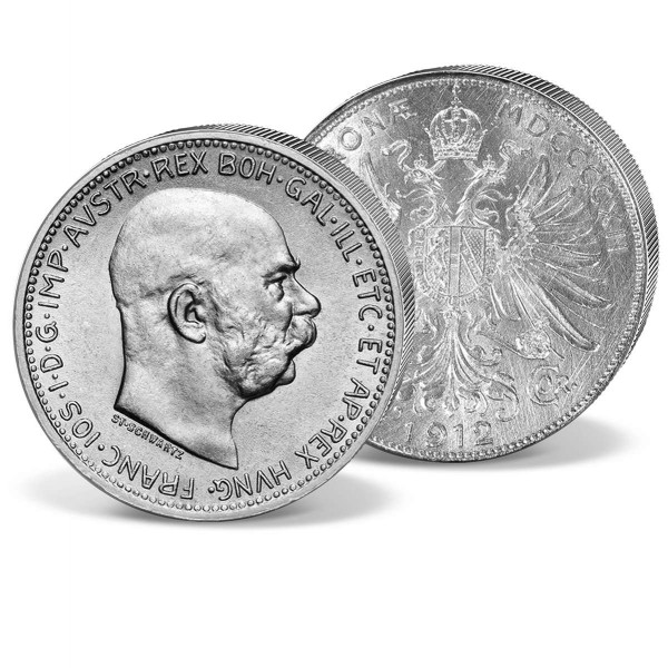 Silbermünze 2 Kronen Österreich "Franz Joseph I." DE_1576401_1