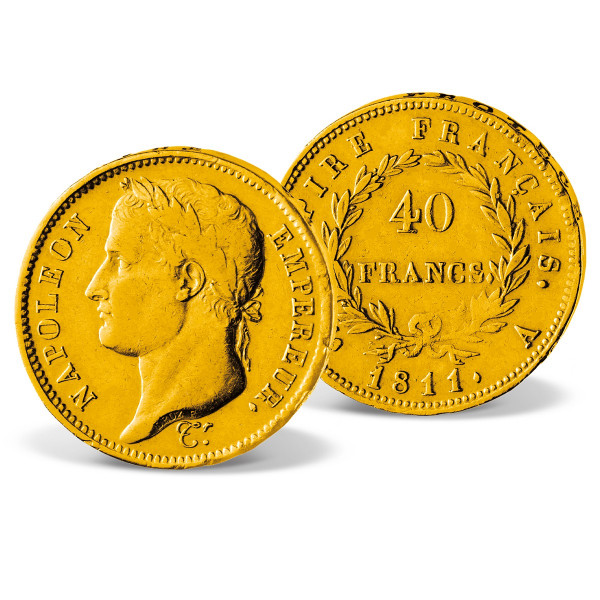 Goldmünze 40 Francs Frankreich "Napoleon I." DE_1550204_1