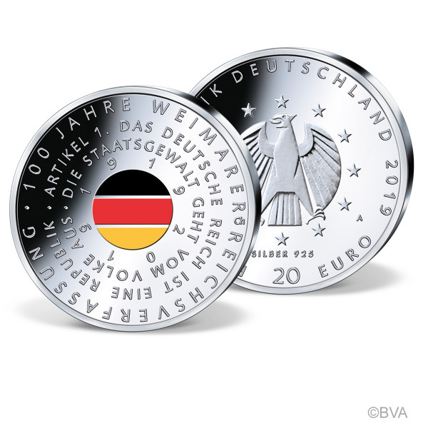 20 Euro-Gedenkmünze "100 Jahre Weimarer Reichsverfassung" 2019 DE_2704824_1