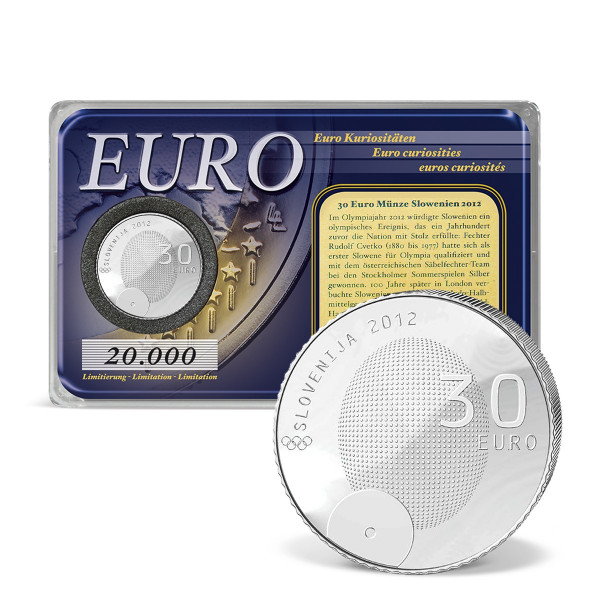 30 Euro-Gedenkmünze "Olympische Medaille" Slowenien 2012 DE_2719526_1