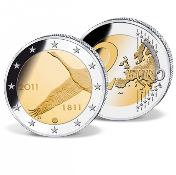 2 Euro Gedenkmünze Finnland 200 Jahre Nationalbank 2011 DE_2741729_1